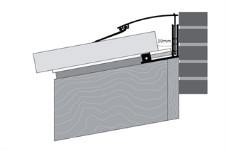 Murprofil Termosystem 25mm